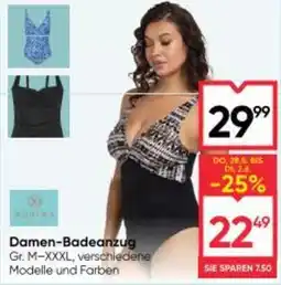Maximarkt Damen-Badeanzug Angebot