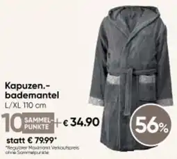 Maximarkt Kapuzen.- bademantel Angebot