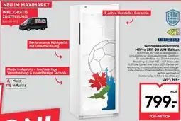 Maximarkt Getränkekühlschrank MRFvc 3511-20 WM-Edition Angebot