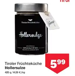 MPreis Tiroler Früchteküche Hollersulze Angebot