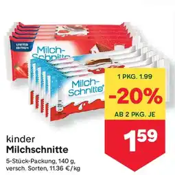 MPreis Kinder milchschnitte Angebot