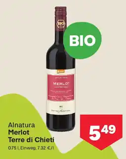 MPreis Alnatura Merlot Terre di Chieti Angebot