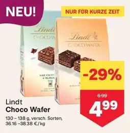 MPreis Lindt Choco Wafer Angebot