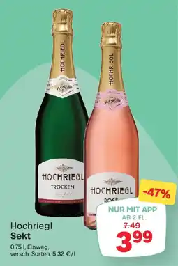MPreis Hochriegl Sekt Angebot