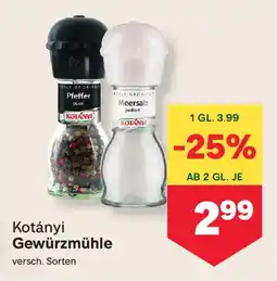 MPreis Kotányi Gewürzmühle Angebot