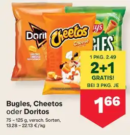 MPreis Bugles, Cheetos oder Doritos Angebot