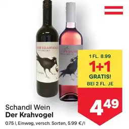 MPreis Schandl Wein Der Krahvogel Angebot