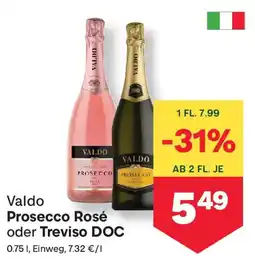 MPreis Valdo Prosecco Rosé oder Treviso DOC Angebot