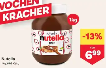 MPreis Nutella Angebot