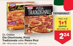 MPreis Dr. Oetker Die Ofenfrische, Pizza Tradizionale oder Pietro Pizzi Angebot