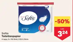 MPreis Softis Toilettenpapier Angebot