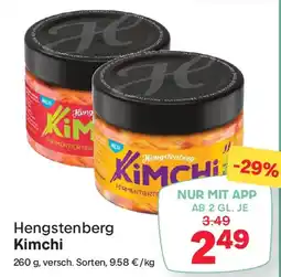 MPreis Hengstenberg Kimchi Angebot