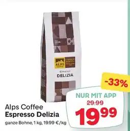 MPreis Alps Coffee Espresso Delizia Angebot
