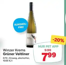 MPreis Winzer Krems Grüner Veltliner Angebot