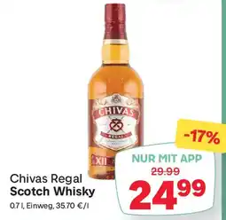 MPreis Chivas Regal Scotch Whisky Angebot