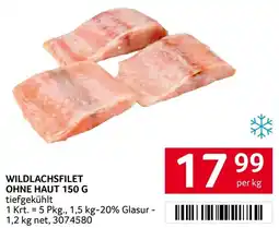 Transgourmet Wildlachsfilet ohne haut Angebot