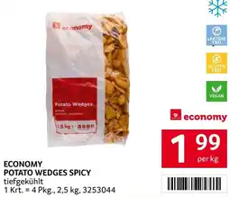 Transgourmet Economy potato wedges spicy Angebot