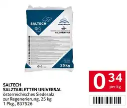 Transgourmet Saltech salztabletten universal Angebot