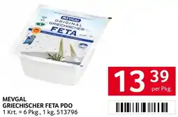 Transgourmet Mevgal griechischer feta pdo Angebot