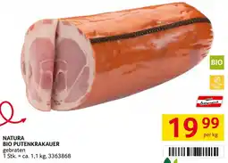 Transgourmet Natura bio putenkrakauer Angebot
