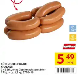 Transgourmet Köttstorfer klaus knacker Angebot