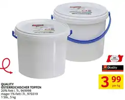 Transgourmet Quality österreichischer topfen Angebot