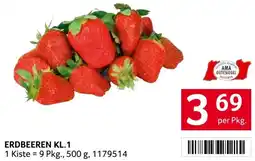 Transgourmet Erdbeeren kl.1 Angebot