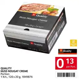 Transgourmet Quality nuss nougat creme Angebot