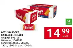 Transgourmet Lotus biscoff karamellgebäck Angebot
