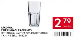 Transgourmet Arcoroc caipirinhaglas granity Angebot