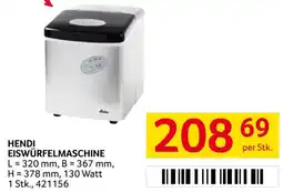 Transgourmet Hendi eiswürfelmaschine Angebot