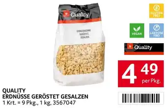 Transgourmet Quality erdnüsse geröstet gesalzen Angebot