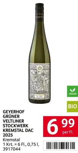 Transgourmet Geyerhof grüner veltliner stockwerk kremstal dac 2025 Angebot