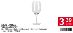 Transgourmet Royal leerdam weinglas esprit Angebot