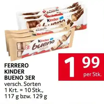 Transgourmet FERRERO KINDER BUENO 3ER Angebot