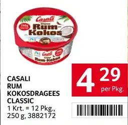 Transgourmet Casali rum kokosdragees classic Angebot