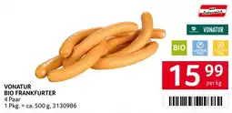 Transgourmet Vonatur bio frankfurter Angebot