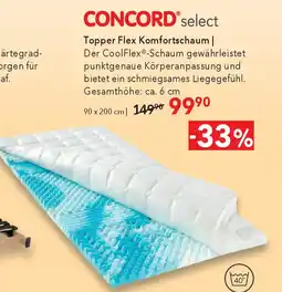 Matratzen Concord CONCORD select Angebot