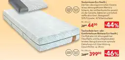 Matratzen Concord Taschenfederkern- oder Komfortschaum-Matratze Eco Health Angebot