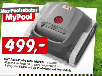 Bwt poolroboter mypool