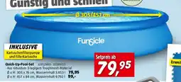 Bauhaus Quick Up Pool Set Angebot