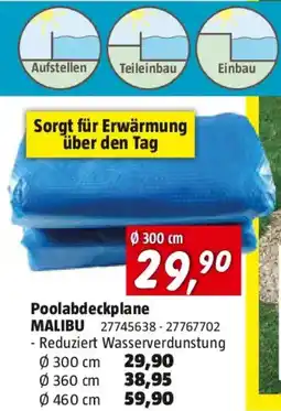 Bauhaus Poolabdeckplane malibu Angebot