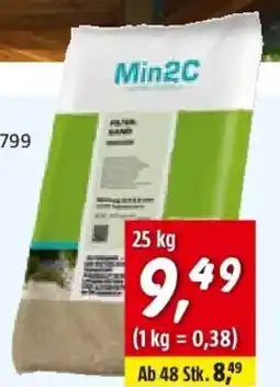Bauhaus Min2C Aquasil Filtersand Angebot