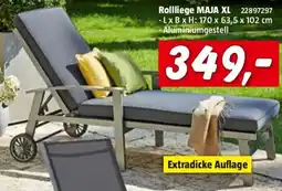 Bauhaus Sunfun Maja Gartenliege Angebot