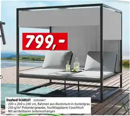 Bauhaus Strandkorb Scarlet Angebot