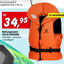 Bauhaus Marinepool rettungsweste freedom iso Angebot