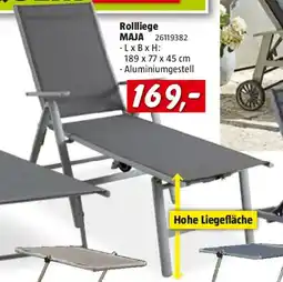 Bauhaus Sunfun Maja Gartenliege Angebot