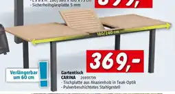 Bauhaus Sunfun Carina Gartentisch Angebot