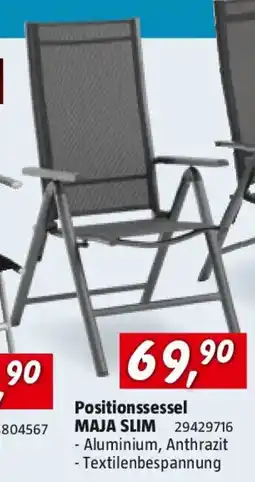 Bauhaus Sunfun Maja Slim Garten Positionssessel Slim Angebot