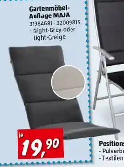 Bauhaus Sunfun Maja Gartenmöbel Auflage Angebot